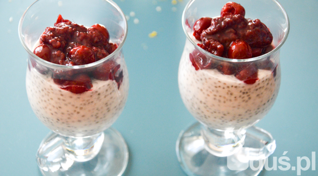 Pudding z nasionami chia